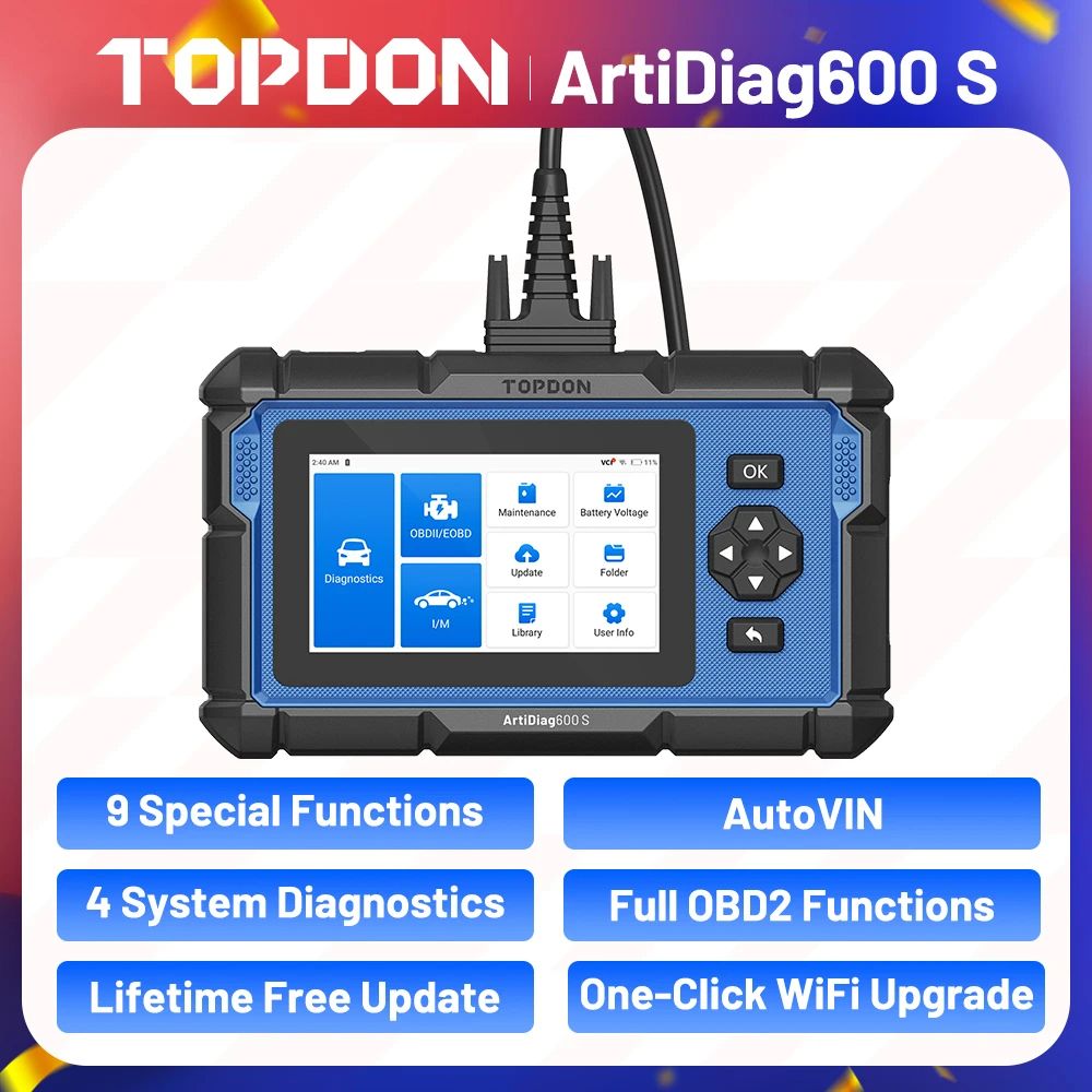 Automotive OBD2 Scanner Code Reader, ABS Airbag Oil Reset Diagnostic Tool For All Car Systems Automotive OBD2 Scanner Code Reader, ABS Airbag Oil Reset Diagnostic Tool For All Car Systems