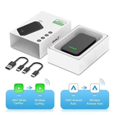 CarlinKit Wireless CarPlay Android Auto Adapter, Wireless Car Adapter For Mazda, Toyota, Peugeot, Volvo, Kia carlinkit 5.0