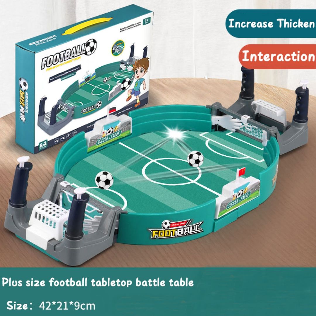 Mini Soccer Table Game For Kids And Families Portable Desktop Football Board Game For Parties And Fun Play 2 Medium Balls