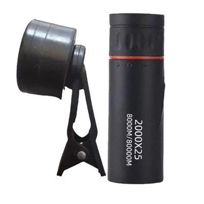 HD Monocular Telescope Compact & Portable For Travel, Hiking, Fishing, Camping, Stargazing & Bird Watching telescope With Phone Clip