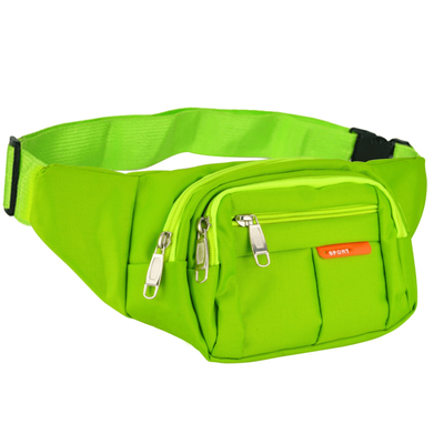 Men Women Fanny Pack Belt Waist Bag Crossbody Sling Shoulder Pouch Travel Sport Hip Pack For Outdoor Hiking Running green