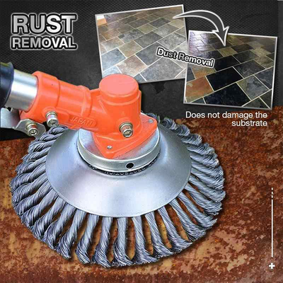 Carbon Steel Weed Brush & Trimmer Durable Metal Weed Eater For Efficient Garden Maintenance Carbon Steel Weed Brush & Trimmer Durable Metal Weed Eater For Efficient Garden Maintenance