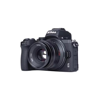 35mm F1.4 Prime Camera Lens For Sony Fujifilm Nikon Canon Mirrorless silver nikon Z Mount