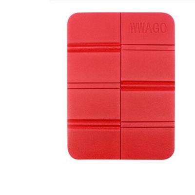 XPE Foam Camping Mat Portable Folding Cushion For Beach, Picnic & Hiking Waterproof, Moisture Proof & Lightweight red