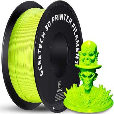 Geeetech 3D Printer Filament PLA Spool, Tangle Free, Pure Plastic, Vacuum Packed 3D Printing Material For Smooth Layer pla Apple Green