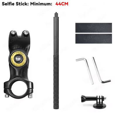 Adjustable Handlebar Selfie Monopod Mount For Insta360 And GoPro kit E
