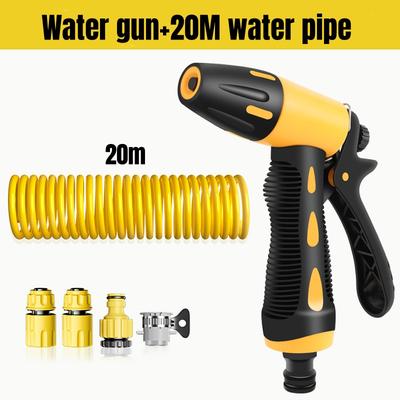 Telescopic Water Pipe With High pressure Nozzle Car Washing Tool Set Extension Hose Water Hose For Pressure Cleaner 20 Set