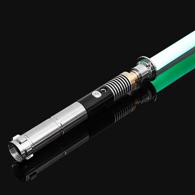 RGB Metal Lightsaber Dueling Laser Sword With Smooth Swing, 16 Colors & Sound Effects luke 002