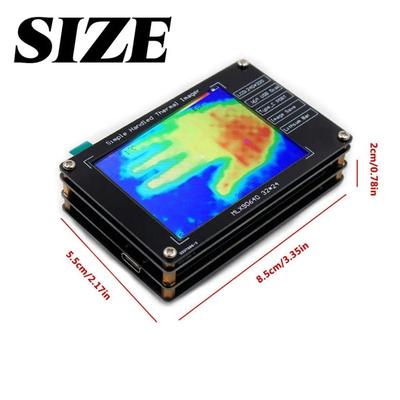 Thermal Infrared Camera With 3.5 Inch Display For Inspection And Diagnostics 2.8 Inch