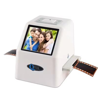 22MP Negative Film And Slide Scanner With 2.4" LCD Display And Built In Editing Software white no Sd Card