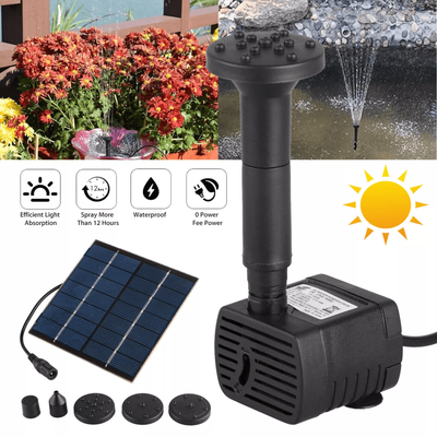 Solar Power Fountain Floating Water Pump For Bird Bath, Garden Pond, Outdoor Yard Decor Solar Power Fountain Floating Water Pump For Bird Bath, Garden Pond, Outdoor Yard Decor
