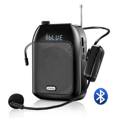 Wireless Voice Amplifier Portable Rechargeable Microphone Speaker For Teaching, Tour Guides & Presentations Wireless Voice Amplifier Portable Rechargeable Microphone Speaker For Teaching, Tour Guides & Presentations