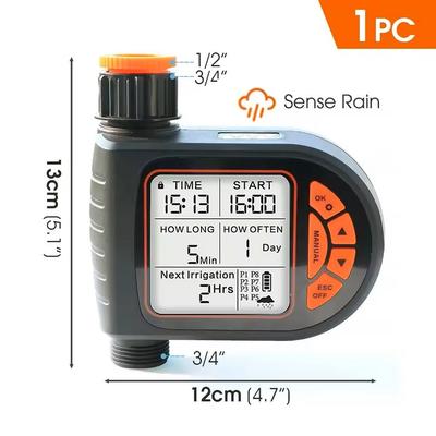 Adjustable Garden Misting System With Flexible Brass Spray Kit Cooling, Fogging & Watering Hose timer B
