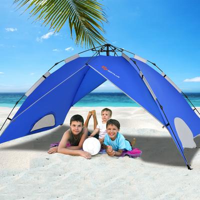 2 in 1 4 Person Instant Pop Up Waterproof Camping Tent, UPF 50+ & Windproof 2 in 1 4 Person Instant Pop Up Waterproof Camping Tent, UPF 50+ & Windproof