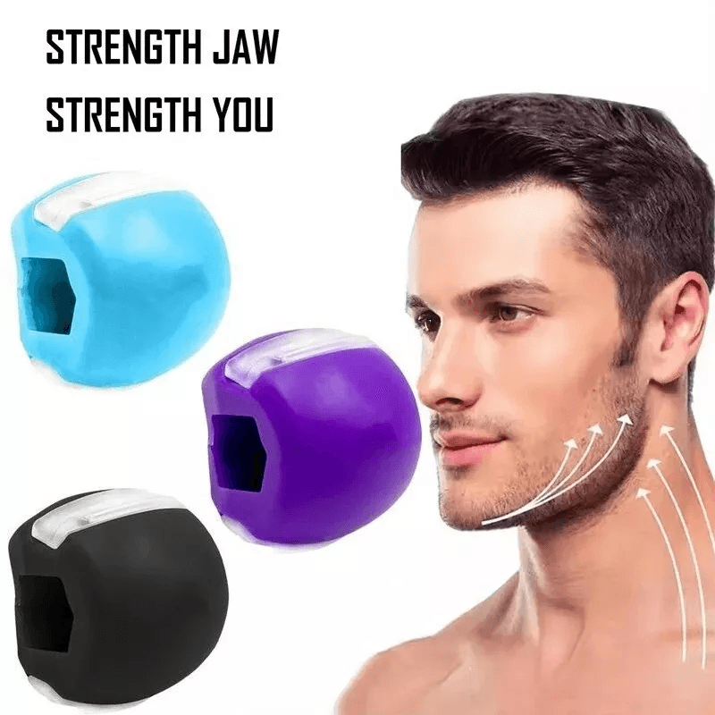Jawline Exerciser Fitness Ball, Face Neck Toning Mouth Trainer For Men & Women Jawline Exerciser Fitness Ball, Face Neck Toning Mouth Trainer For Men & Women
