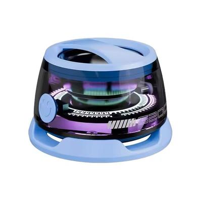 Portable Bluetooth Speaker With RGB Light And Phone Holder blue