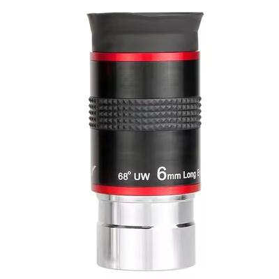 Ultra Wide Angle Telescope Eyepiece 68 Degree FMC 1.25 Inch Lens 6mm