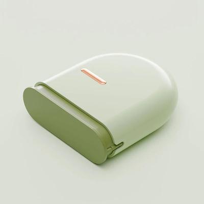 Portable Invisible Braces Storage Box, Compact Retainer Case For Aligners And Mouth Guards green