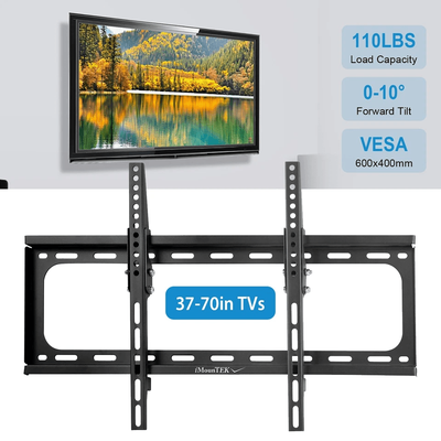 Heavy Duty TV Wall Mount For LCD Plasma TVs, Universal Bracket For Samsung, LG, Sharp, TCL, Load Capacity Heavy Duty TV Wall Mount For LCD Plasma TVs, Universal Bracket For Samsung, LG, Sharp, TCL, Load Capacity