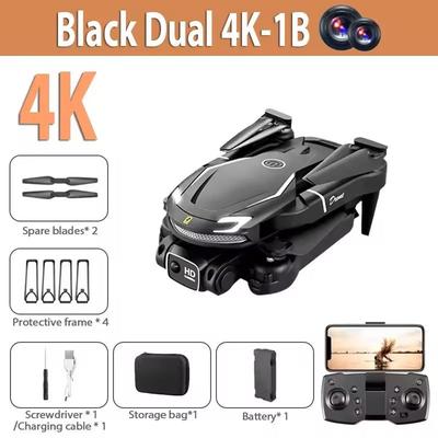 Professional 8K Dual Camera GPS Drone With 5G HD Aerial Photography black 4k