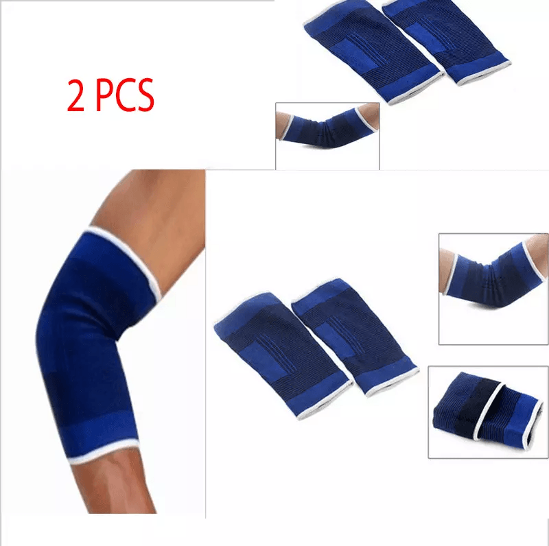 Elastic Elbow Compression Sleeve Brace Wrap, Pain Relief Support For Tennis Elbow, Workouts, Gym & Injury Recovery Elastic Elbow Compression Sleeve Brace Wrap, Pain Relief Support For Tennis Elbow, Workouts, Gym & Injury Recovery