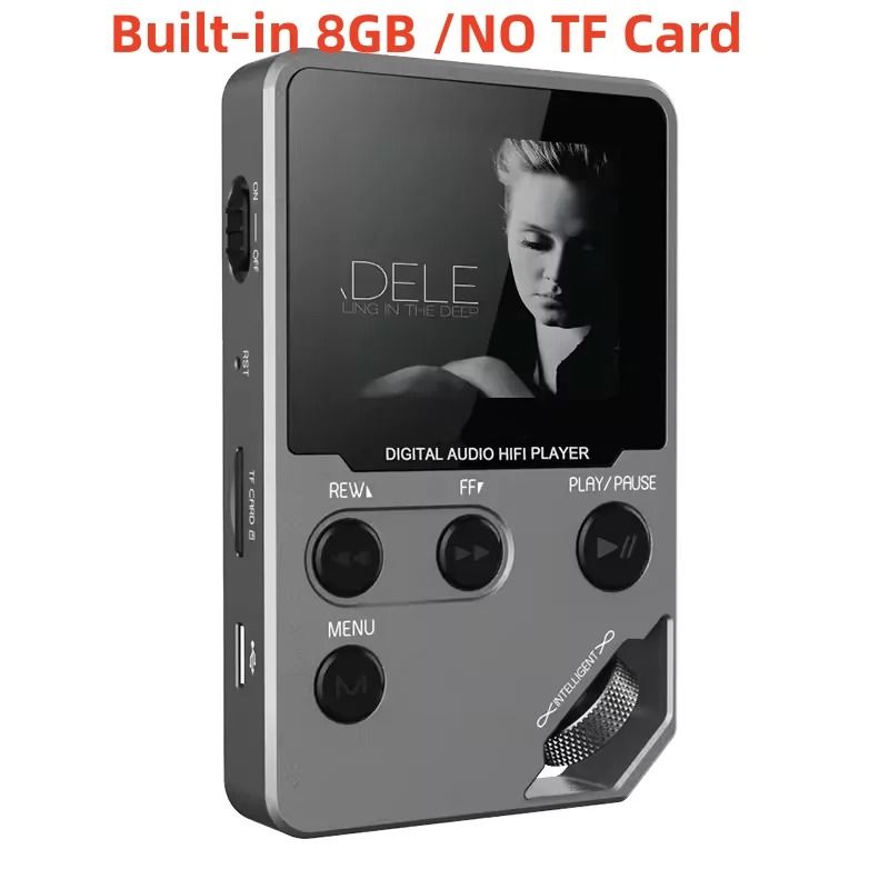 Bluetooth MP3 Music Player With Rotary Control And FM Radio 8gb No Card