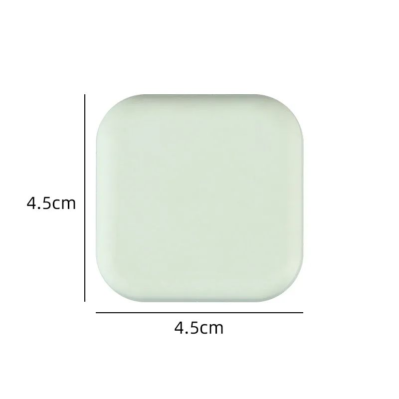 Self Adhesive Door Stopper Silicone Handle Bumpers Mute Anti Shock Wall Protection Pad, Ideal For Home Improvement green