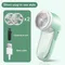 Household Electric Clothes Shaver, Portable Fabric Lint Remover With Sharp Blade, Fluff Trimmer For Garments, Sweaters two Blades