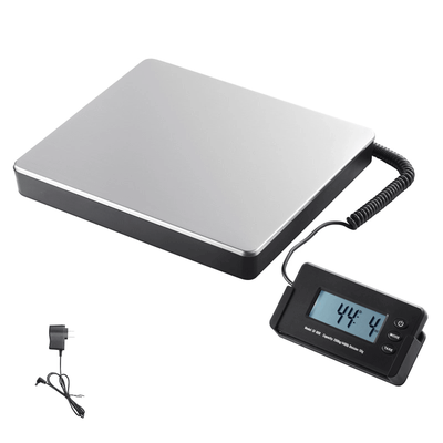 Digital Shipping Scale, Postal Scale With LCD, AC DC Dual Power & Stainless Steel Platform Digital Shipping Scale, Postal Scale With LCD, AC DC Dual Power & Stainless Steel Platform