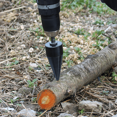 Wood Splitter Drill Bit Efficient Firewood & Log Splitting Tool 42mm
