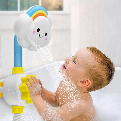 Adorable Cloud, Shaped Bath Toys, Interactive Water Spray Game For Babies & Toddlers Adorable Cloud, Shaped Bath Toys, Interactive Water Spray Game For Babies & Toddlers
