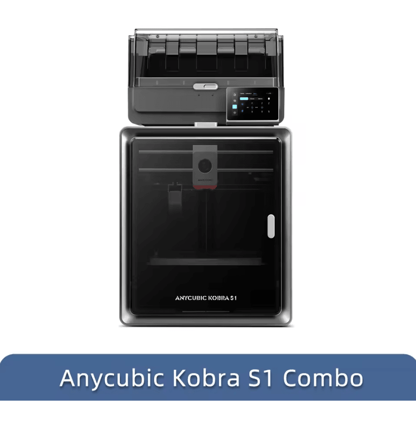 Anycubic Kobra S1 Combo Multi Color 3D Printer With Core XY High Speed And Precision Printing add 8kg Pla kobra S1 Combo