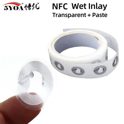 NFC Tags Stickers Badges Labels For Huawei Share & IOS13 Automation, High Capacity Smart NFC Label Pack 100pcs Tag Nfc213