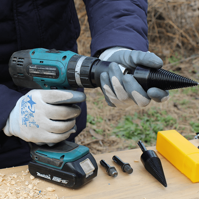 Wood Splitting Drill Bits Easy Split Log Splitter Piercing Tool For Fast Firewood Cutting Round 42mm