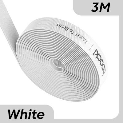 Cable Organizer Wire Winder, USB Cable Management Protector For Earphone, Mouse, IPhone & Samsung Accessories white 3m