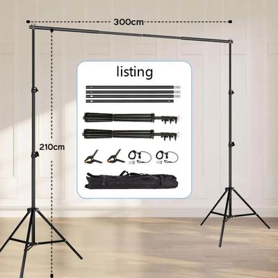 Photography Photo Studio Background Stand With Chromakey Green Screen Support Frame For Chroma Photo Backdropscr 200x300cm