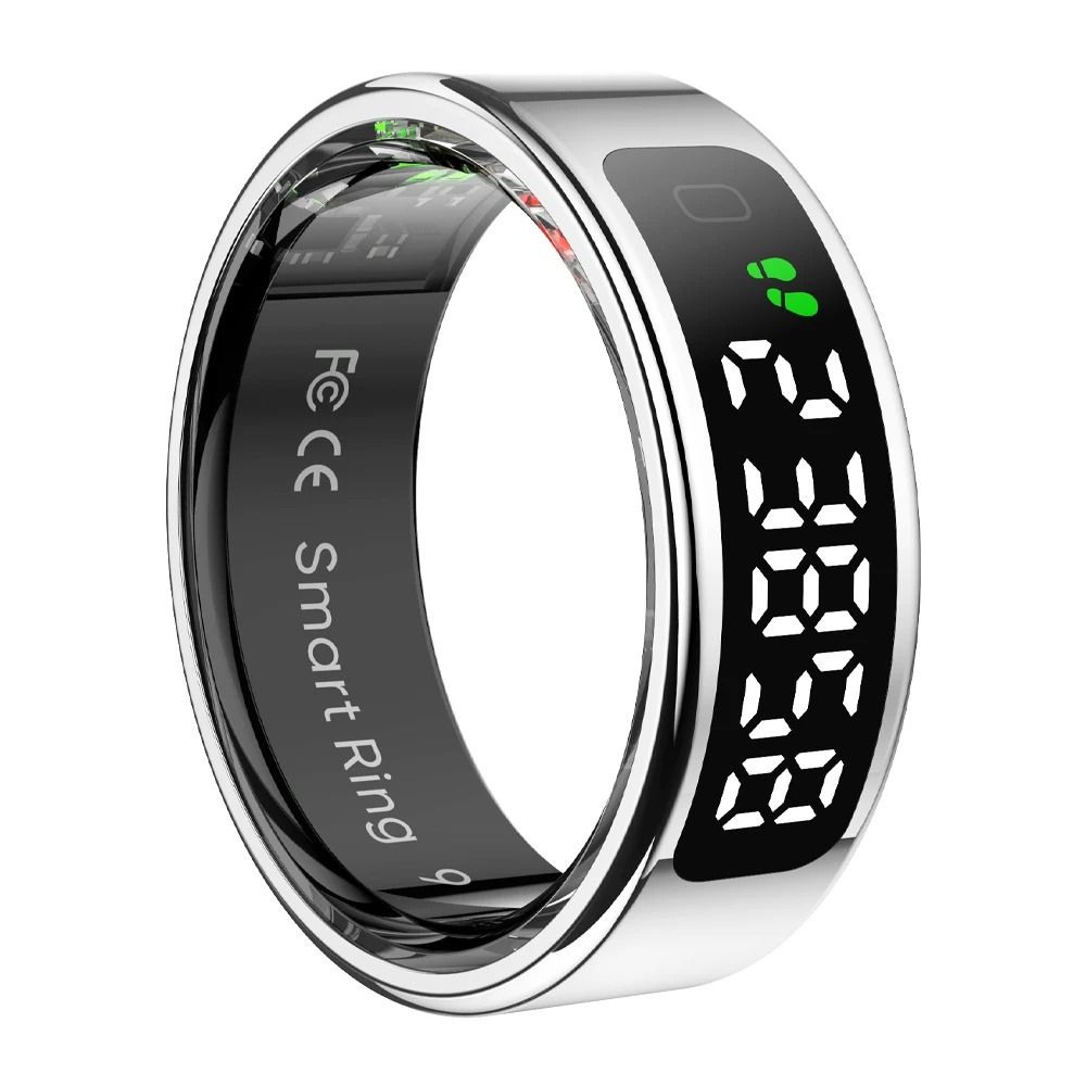 COLMI R12 Smart Ring With Touch Display Health Tracking And Wireless Charging 7 silver