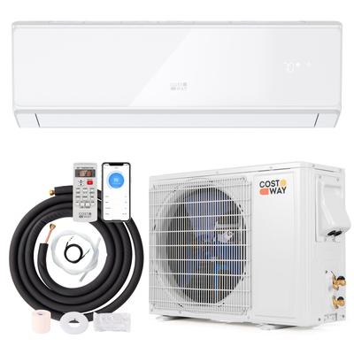 Energy Star Certified 18000 BTU 21 SEER2 Mini Split Air Conditioner & Heater WiFi Enabled, 208 230V, White Energy Star Certified 18000 BTU 21 SEER2 Mini Split Air Conditioner & Heater WiFi Enabled, 208 230V, White