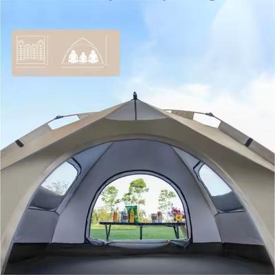 Outdoor Camping Tent With Sunshade Two Doors And Two Windows Outdoor Camping Tent With Sunshade Two Doors And Two Windows