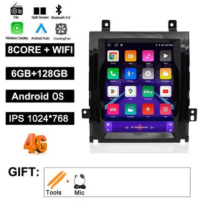 Android 14 Car Stereo Head Unit With CarPlay And GPS For Cadillac Escalade (20072013) c 6g 128g
