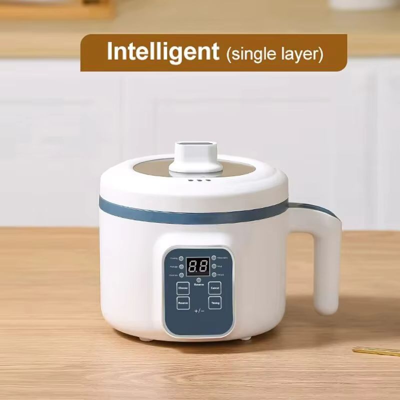 SmartMini Electric Hot Pot And Rice Cooker Multifunctional 1 2 Person Cooker smart Single Layer eu