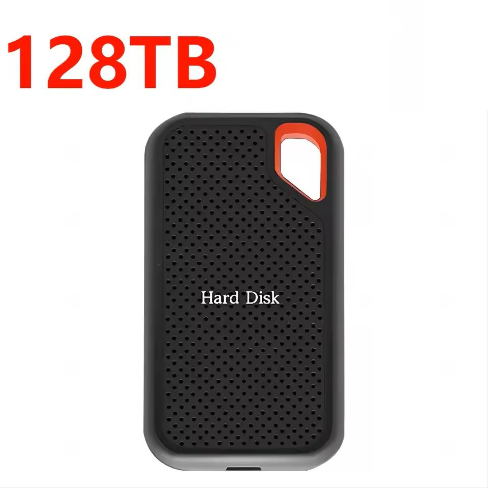 High Speed USB3.1 Portable SSD Drive For Laptop Phone And Mac 128tb