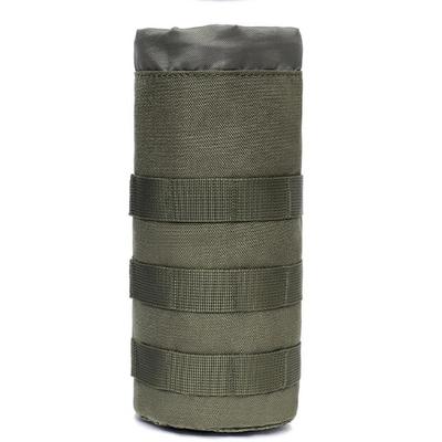Tactical Waist Pack For Outdoor Hiking Travel Water Bottle Bag With Cup Holder & Miscellaneous Storage army Green
