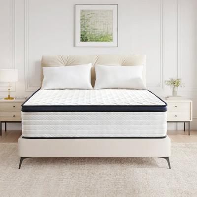 Queen Size Gel Memory Foam Hybrid Mattress, Medium Firm, Pressure Relief, Motion Isolating Mattress In A Box 10inch Queen