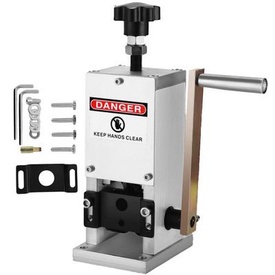 Wire Stripper Machine With Hand Crank, Manual Wire Stripping Tool Aluminum Build, Ideal For Scrap Copper Cable Recycling Wire Stripper Machine With Hand Crank, Manual Wire Stripping Tool Aluminum Build, Ideal For Scrap Copper Cable Recycling