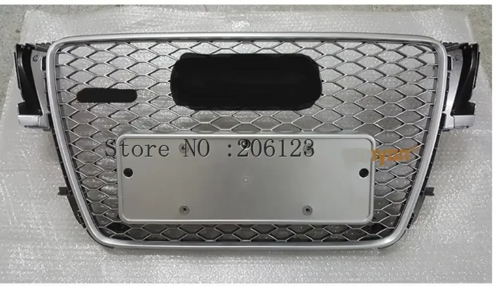 Für Audi A5/S5 B8 2008 2009 2010 2011 Für RS5 Style Front Sport Hex Mesh Honeycomb Hood Grill Image