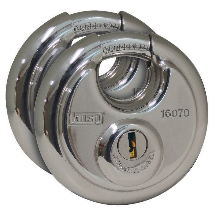 Disc Schloss, 70 mm - Doppelpack Image