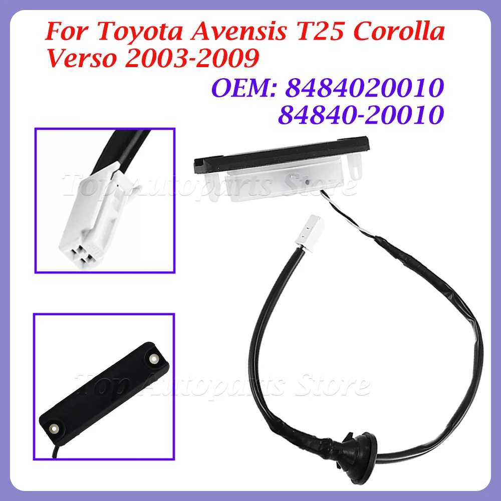 84840-20010 For Toyota Avensis T25 Corolla Verso 2003-2009 8484020010 Griff der Heckklappe, Mikroschalter, Entriegelung des Kofferraums Image