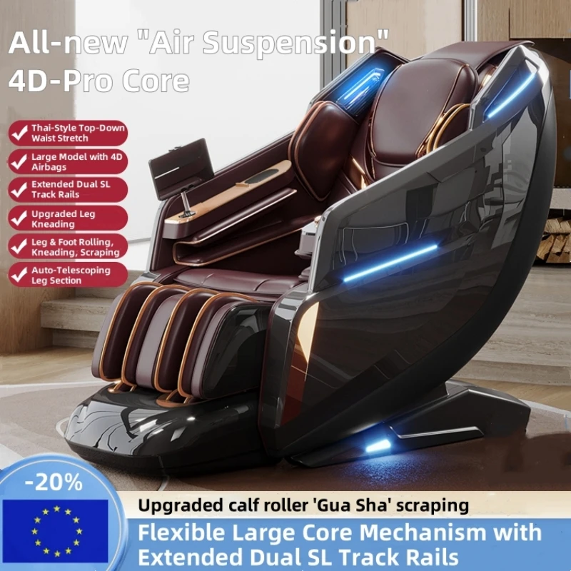 2025 Premium 4D Smart Massagesessel, luxuriöse Ganzkörper-Raumkapsel mit Multifunktions-Dreifachsteuerung ‌ Verwendung im Heimbüro Image