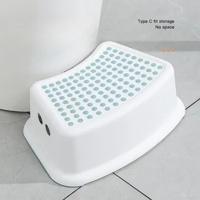 Thickened Anti-slip Home Furniture Multifunctional Foot Stool Desk Footrest Footstool Hallway Ottoman Rest Step Living Room